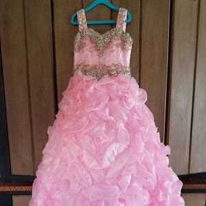 Girls Tiffany pageant gown size 6